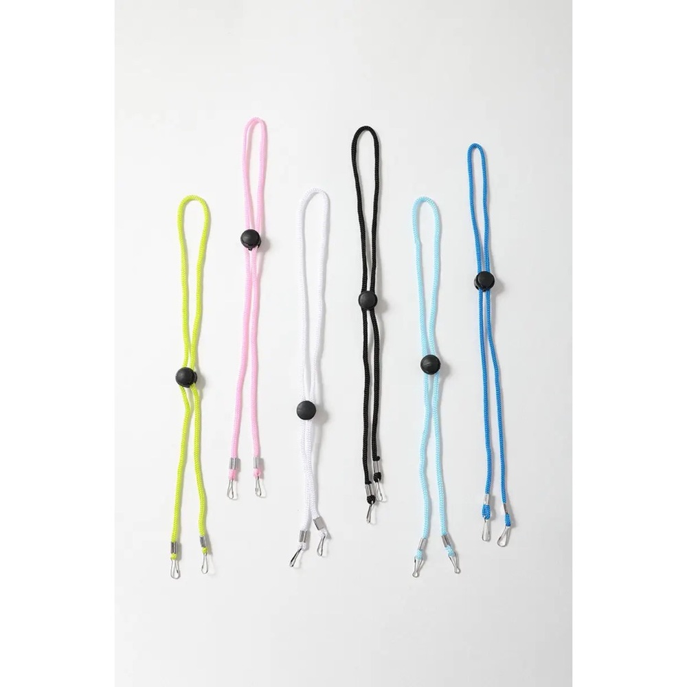 Assorted Adjustable Face Mask Straps w/Hook